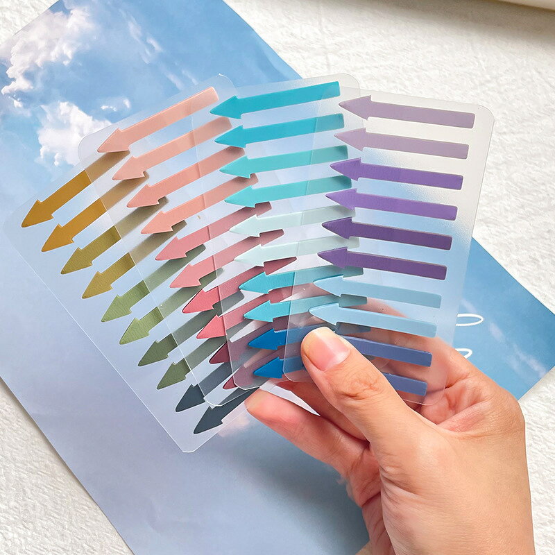送料無料 付箋 ふせん 200枚セット 文房具 文具 スケール付き シール 付箋シール 矢印 やじるし 防水 大容量 インデックス ステッカー 目印 メモ 事務用品 オフィス 学校 学用品 無地 単色 おしゃれ シンプル 便利グッズ 持ち運び カラフル 青 緑 ピンク 紫 黄 赤 plusnao-10362564 Plus Nao サンプル画像3