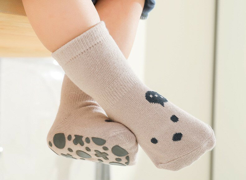 送料無料 クルーソックス ベビー キッズ 赤ちゃん 女の子 男の子 靴下 くつした 滑...