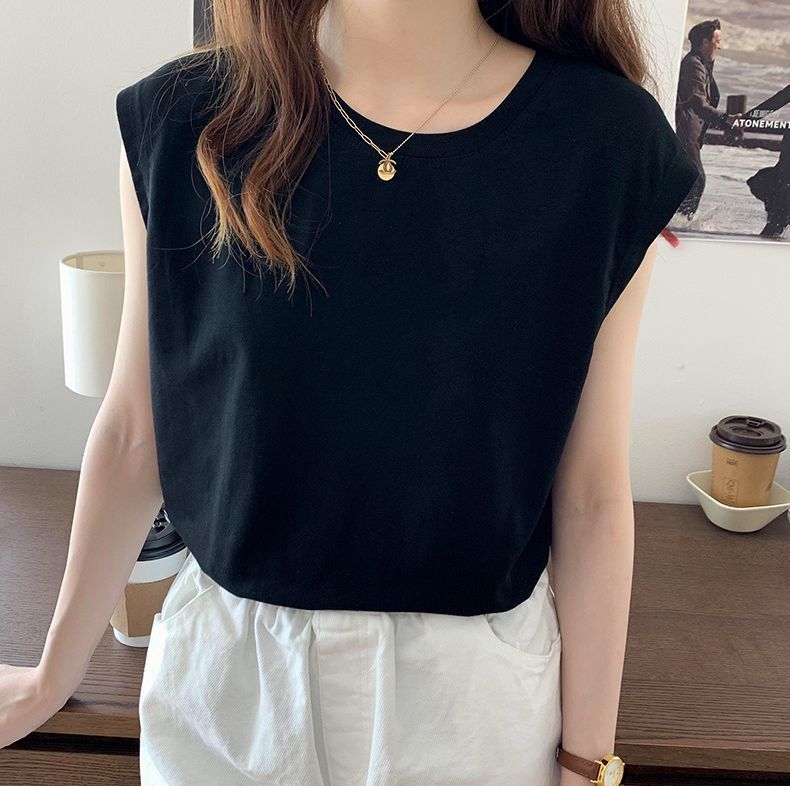 送料無料 カットソー ノースリーブ Tシャツ トップス プルオーバー レディース 女...