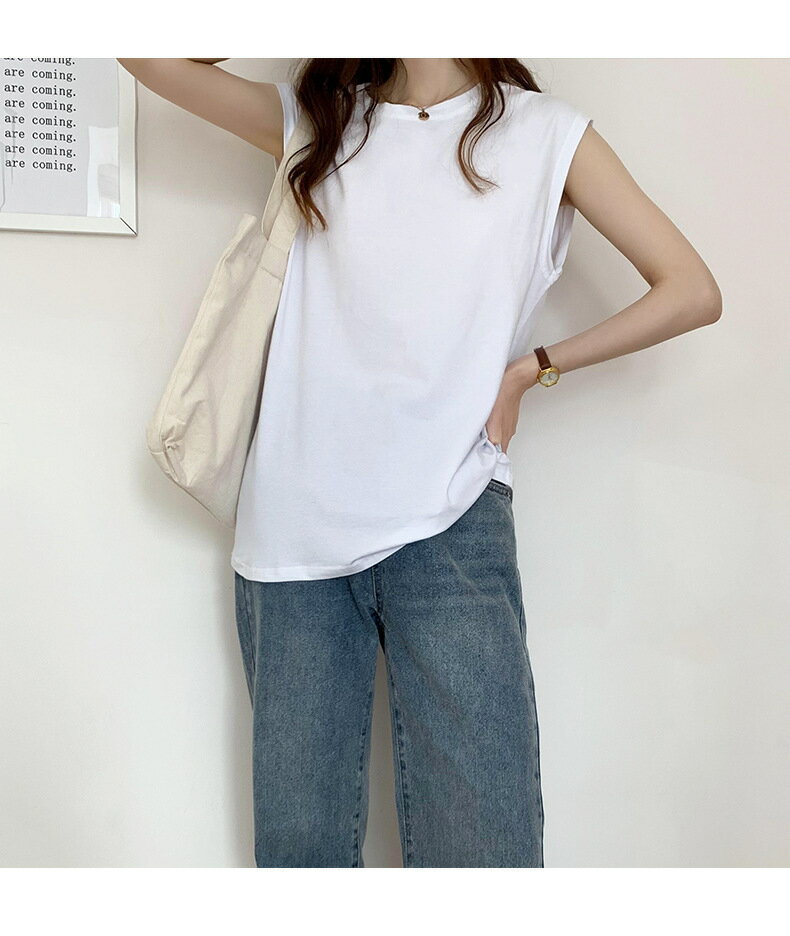 送料無料 カットソー ノースリーブ Tシャツ トップス プルオーバー レディース 女...