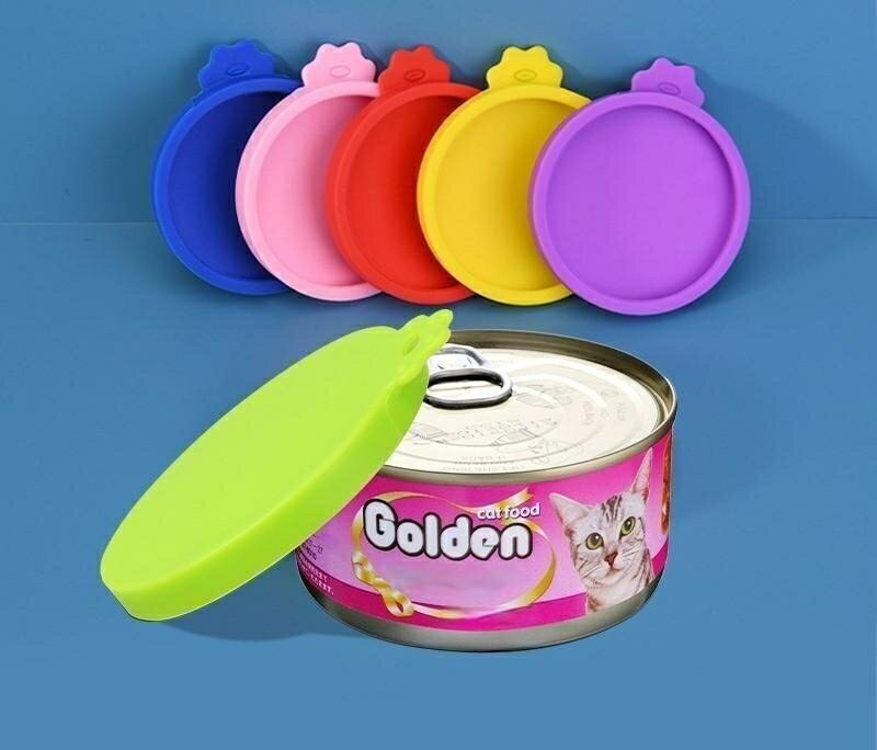 送料無料 ペット用缶詰フタ 密閉缶詰フタ 猫 ...の紹介画像2