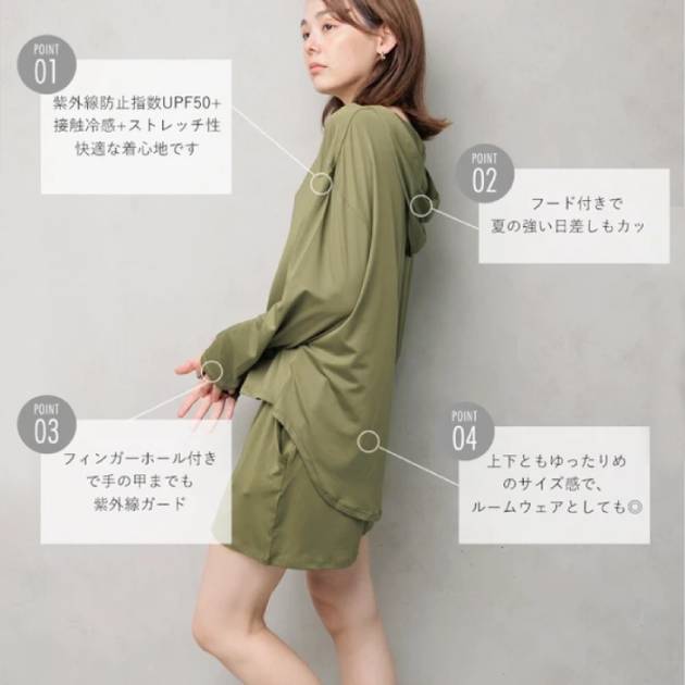 ����̵�� ��å��奬���� �岼���åȥ��å� Ĺµ�ץ륪���С��ѡ����� ���硼�ȥѥ�� ��ǥ����� UPF50+ UV�к� �ۿ�®�� �ܿ��䴶 �η����С� �糰���к� ���Ƥ��к� �� �����०����