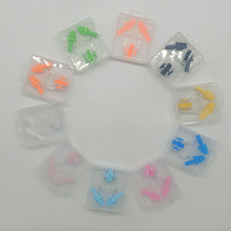 送料無料 耳栓 鼻栓 セット ノーズクリップ イヤープラグ 2点セット子供 キッズ ジ...