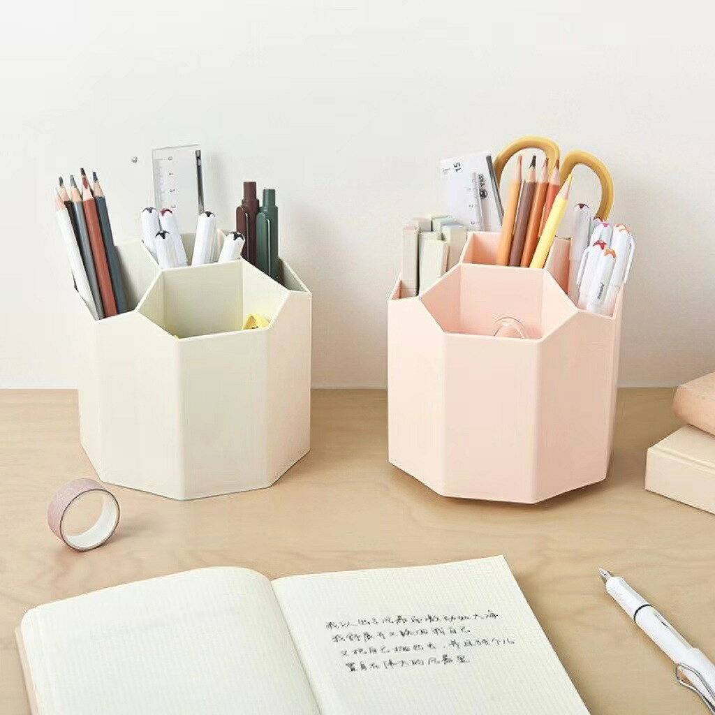送料無料 ペンホルダー ペン立て 回転式 ペンスタンド 机収納ケース 小物収納 筆記用具収納 360度回転 小物入れ おしゃれ デザイン雑貨 文房具ケース 多用途 化粧品入れ リモコンスタンド 整理整頓 机上収納 シンプル おしゃれ 回る スタイリッシュ 便利グッズ 青 緑 白 ピン plusnao-10374090 Plus Nao サンプル画像2