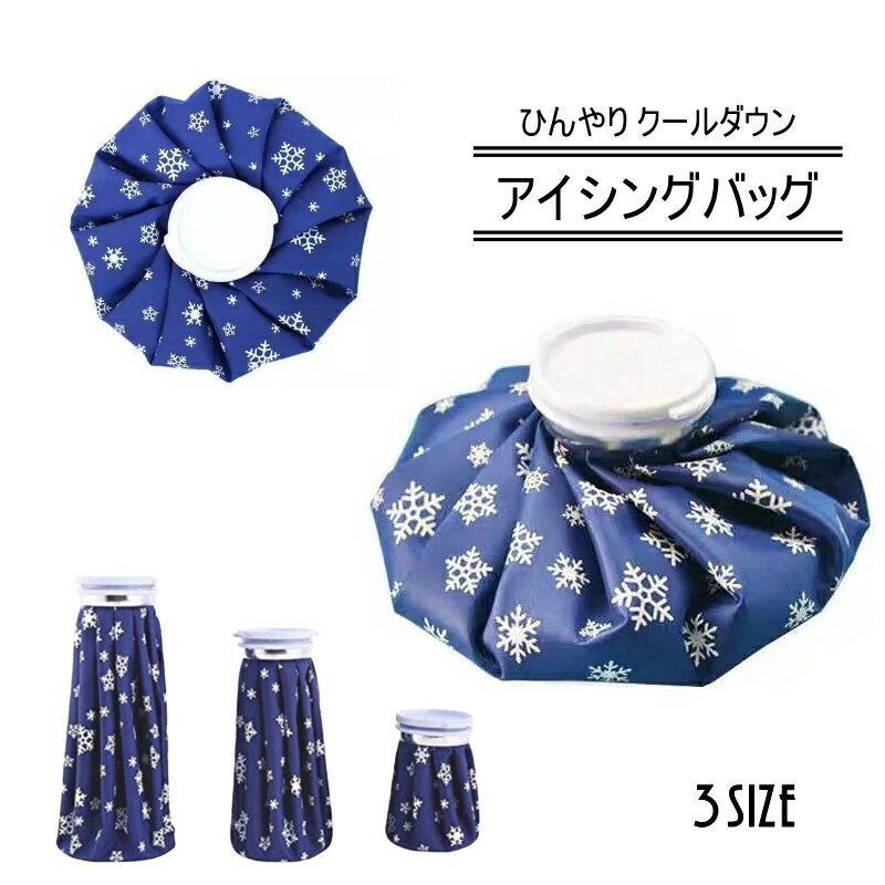 送料無料 アイシングバッグ 氷嚢 氷のう アイスバッグ 冷却グッズ 暑さ対策 熱中症対策 クールダウン 発熱時 スポーツ 運動 アフターケア アウトドア 温冷 2way ひんやり