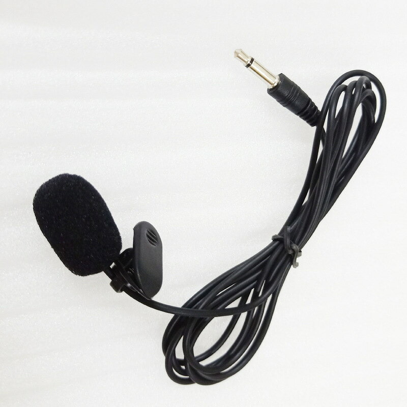 送料無料 ピンマイク ミニマイク クリップ式 有線 3.5mm 2極 パソコン マイクジャック リモート会議 タイピンマイク ハンズフリー 会議 動画撮影 インタビュー 録音 plusnao-10379105 Plus Nao サンプル画像3