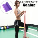 送料無料 トレーニングチューブ エクササイズバンド ゴムバンド ヨガベルト ストレッチ 筋トレ フィットネス 美尻 ダイエット 体幹 太もも