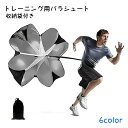送料無料 トレーニング パラシュート 練習用傘 スピード傘 トレーニング用品 スピードアップ 筋力アップ 走力アップ 脚力強化 陸上 サッカー バスケ スポーツ(4)