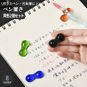 送料無料 ペン置き ペンホルダー 同色2個セット ガラスペン 万年筆 ペンレスト 文房具 筆記用具 レトロ文具 筆休め 箸置き 箸ホルダー はし置き おしゃれ ...