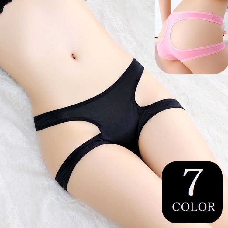 送料無料 ショーツ レディース インナー 下着 パンツ セクシー ローウェスト おしゃれ かわいい 可愛い カラバリ豊富 白 黒 紫