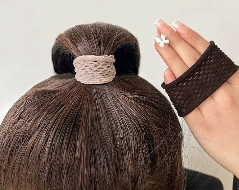 送料無料 ヘアゴム 髪ゴム 6本セット レディース リングゴム ヘアアクセサリー 髪...