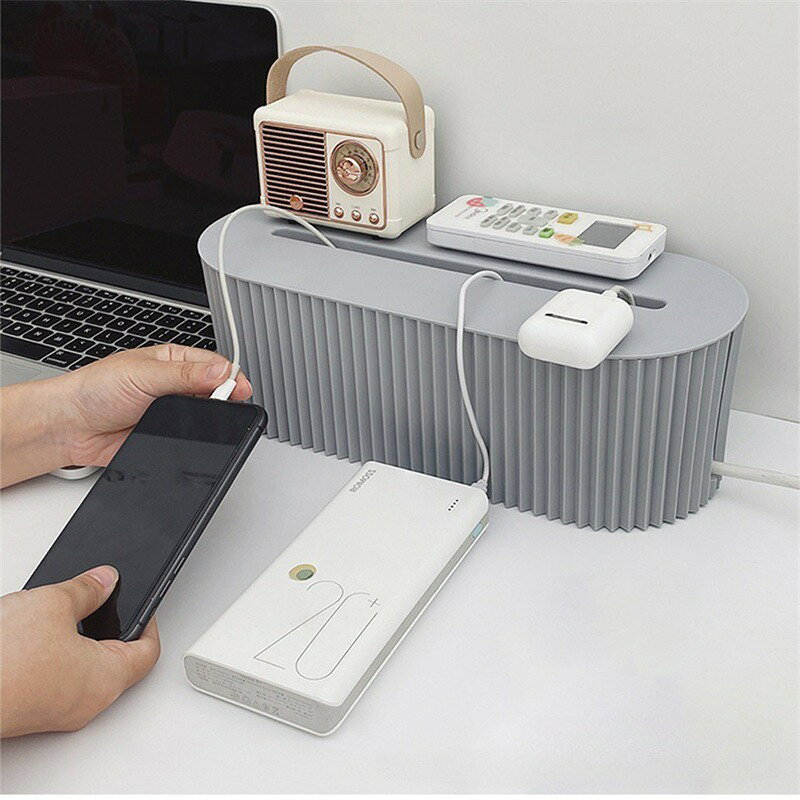 送料無料 ケーブルボックス コード収納 配線隠し 配線収納 ケーブル収納 電源タッ...