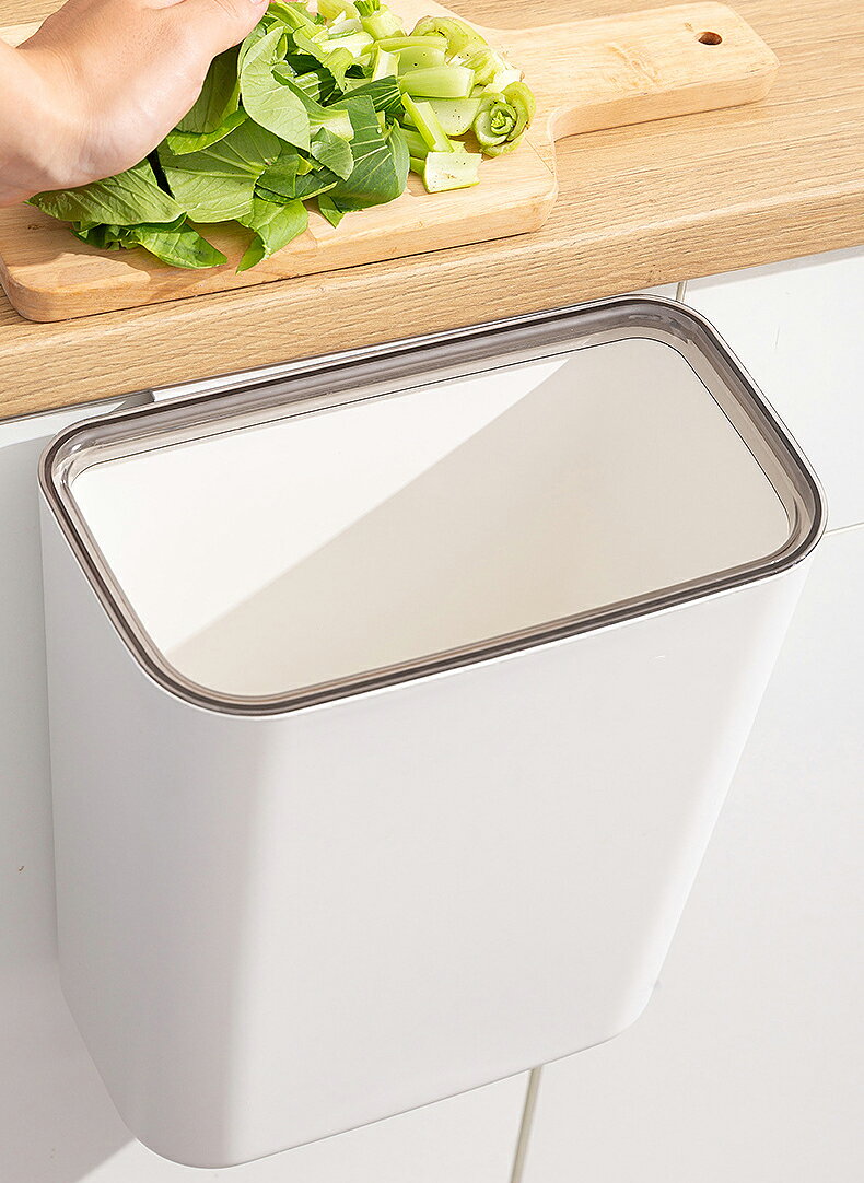 送料無料 ゴミ箱 ダストボックス 引っ掛け ぶら下げ 吊り下げ 掛ける シンク扉 三角コーナー 生ごみ 大きめ 収納 台所 キッチン 整理 整頓 くずかご くず入れ ゴミ入れ シンプル plusnao-10427506 Plus Nao サンプル画像3