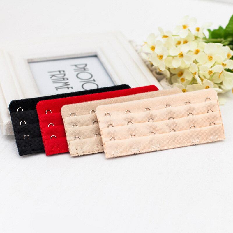 送料無料 ブラ延長ホック ブラアジャスター レディース インナー 6列3段 ブラック ホワイト ベージュ ピンク レッド カラバリ豊富