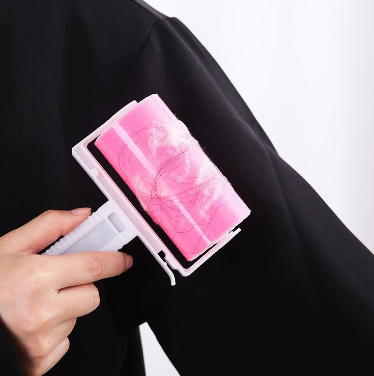 送料無料 粘着クリーナー ハンディークリーナー お掃除グッズ 粘着ローラー 水洗い可 洗える ペット 毛 ほこり取り ゴミ取り 掃除用品 カーペット 服 ラグ じゅうたん plusnao-10390073 Plus Nao サンプル画像3