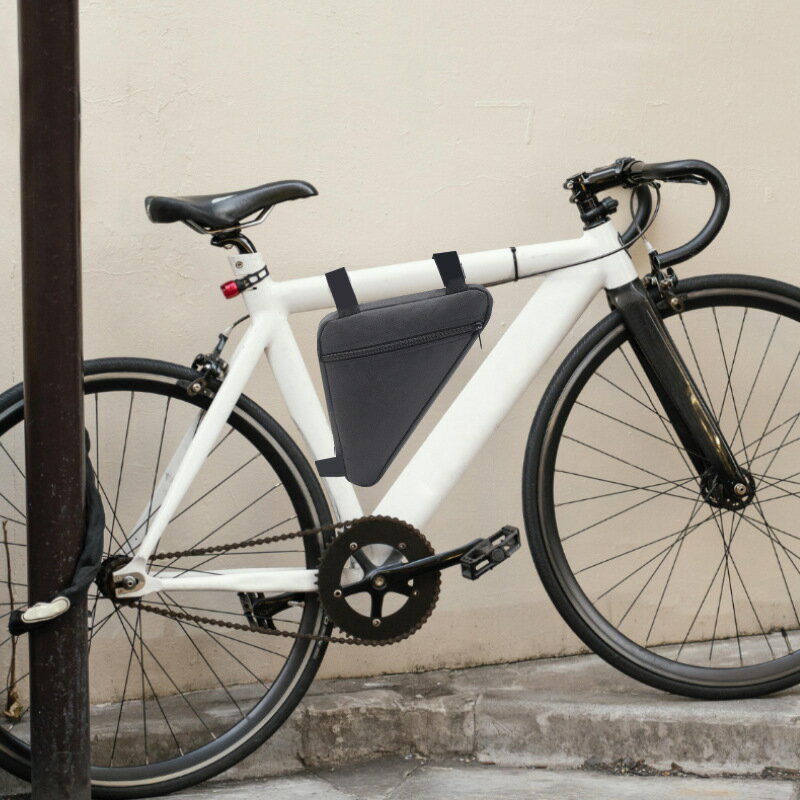 送料無料 フレームバッグ 自転車バッグ トライアングル型 三角バッグ 自転車ポーチ...