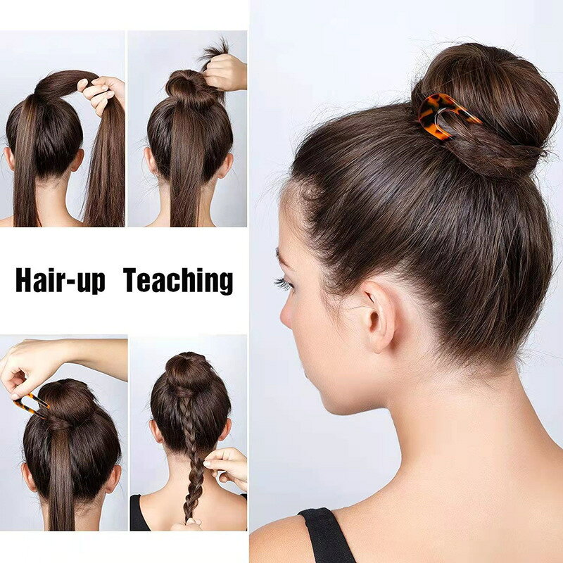 送料無料 かんざし レディース ヘアアクセサリー 簪 ヘアコーム U字コーム べっ甲...