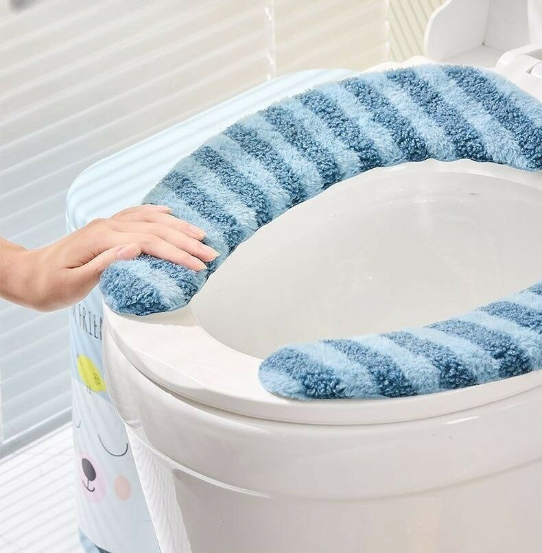 送料無料 便座シート 便座カバー 貼り付け O型 U型 トイレ用品 便座クッション 粘...