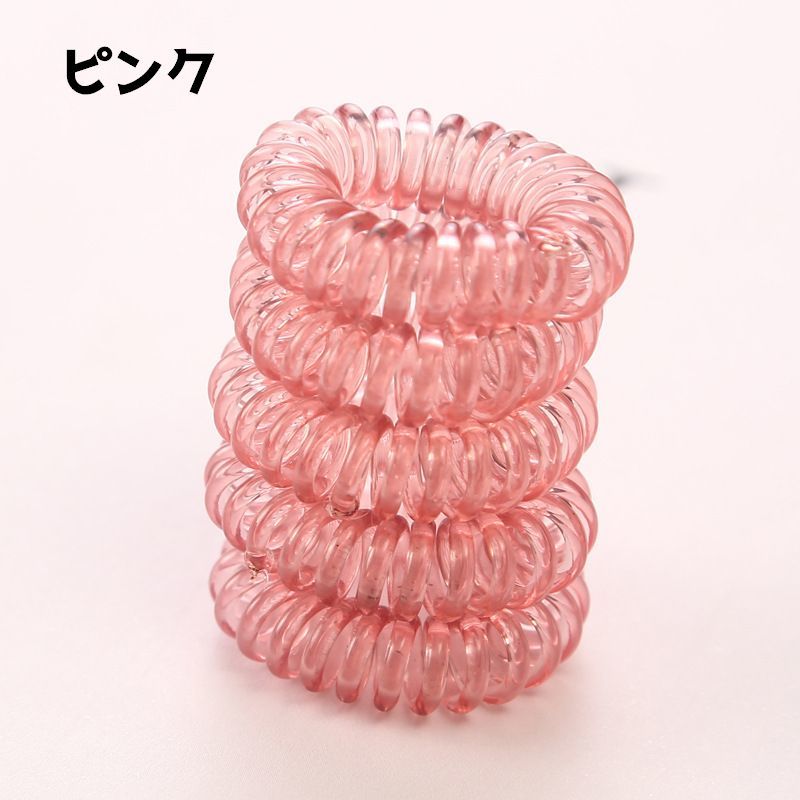 送料無料 ヘアゴム スプリングゴム 10個セット レディース 女性 ヘアアクセサリー ...