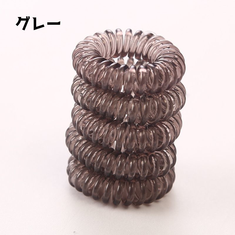 送料無料 ヘアゴム スプリングゴム 10個セット レディース 女性 ヘアアクセサリー ...