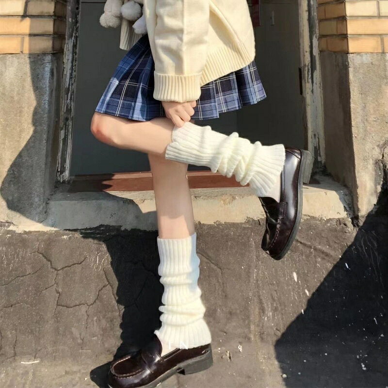 送料無料 レッグウォーマー ルーズソックス風 ...の紹介画像2