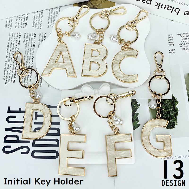 楽天市場】イニシャル 筆記体 キーホルダーの通販