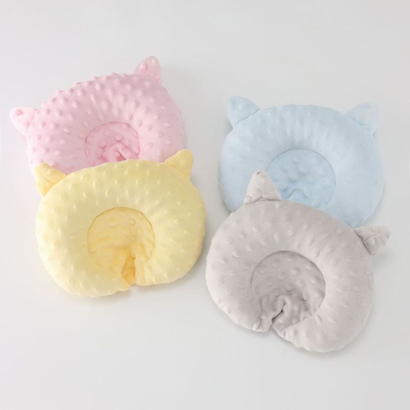 送料無料 ベビー枕 ベビーピロー ドーナツ枕 赤ちゃん 新生児 子供 まくら 向き癖防止 絶壁防止 吐き戻し防止 頭の形対策 出産祝い