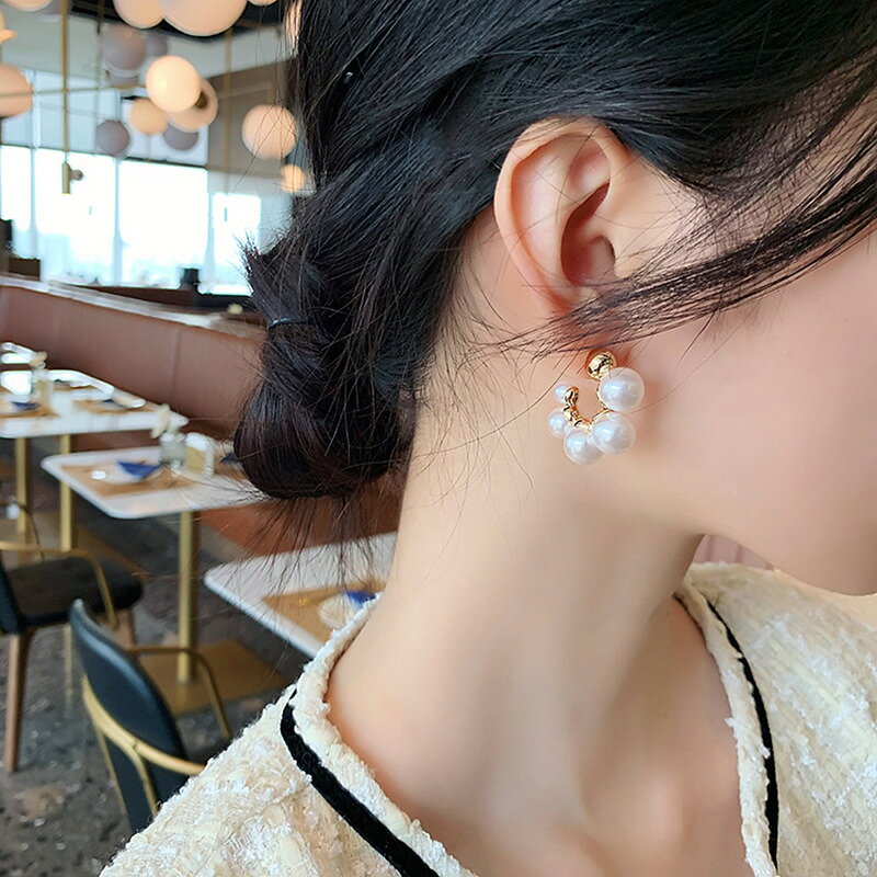 送料無料 ピアス スタッドピアス レディース 女性 アクセサリー フェイクパール パ...