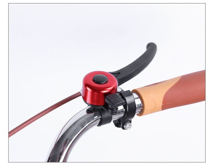 送料無料 自転車用ベル サイクルベル 自転車用アクセサリー 鈴 小型 小さめ コンパ...