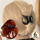 送料無料 バンスクリップ ヘアクリップ レディース ヘアアクセサリー 髪留め 髪飾り オニオン 大きめ ヘアアレンジ まとめ髪 クリア