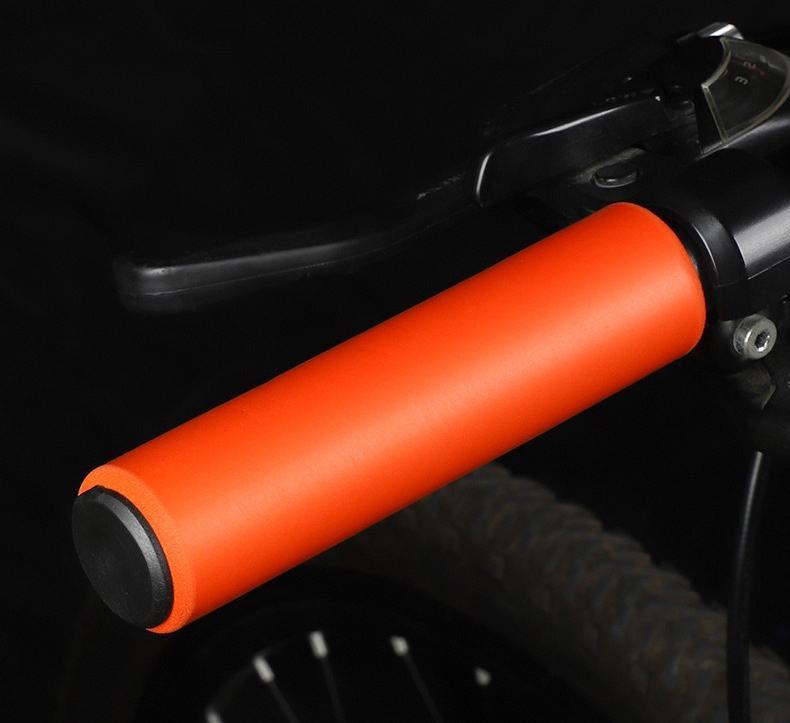 送料無料 自転車グリップ 1ペア 計2個 ハンドルグリップ シリコン ハンドルカバー ...