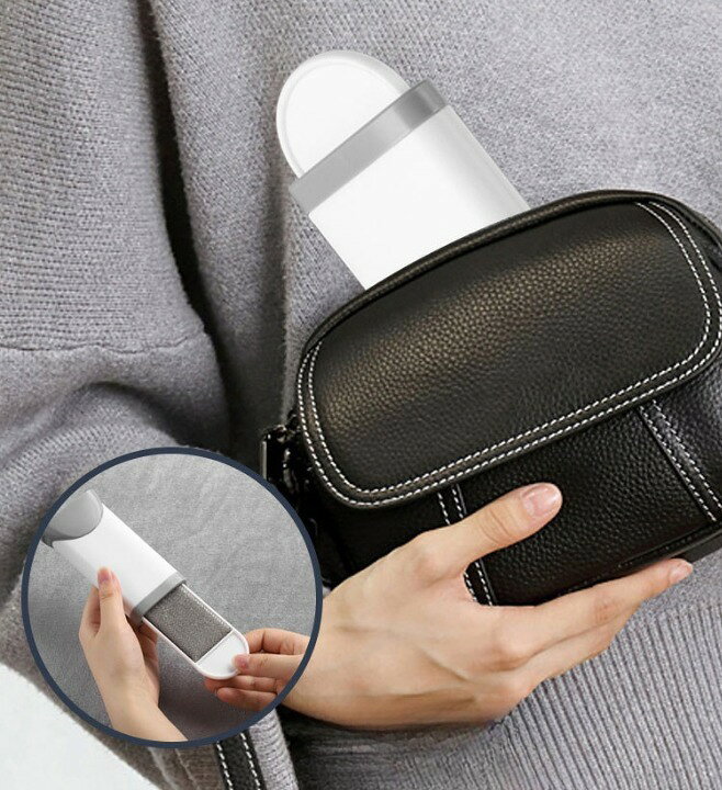 送料無料 洋服ブラシ コンパクト ほこり取りブ...の紹介画像2