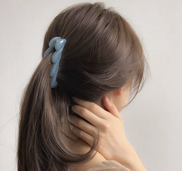 送料無料 ヘアクリップ 髪留め バナナクリップ レディース 女性 ヘアアクセサリー ...