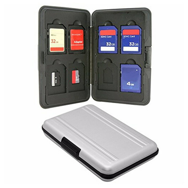 送料無料 SDカードケース メモリーカード入れ microSD ハードケース 収納 持ち運び...