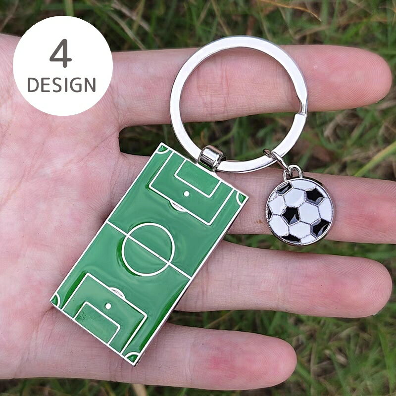 送料無料 キーホルダー キーリング スポーツ 部活 バドミントン テニス サッカー バスケットボール コート お揃い 学生 プレゼント ギフト