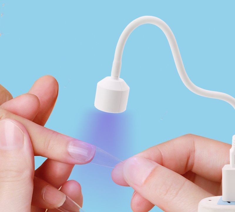 送料無料 ジェルネイルライト LEDライト USB給電 ネイルアート セルフネイル 硬化 ...