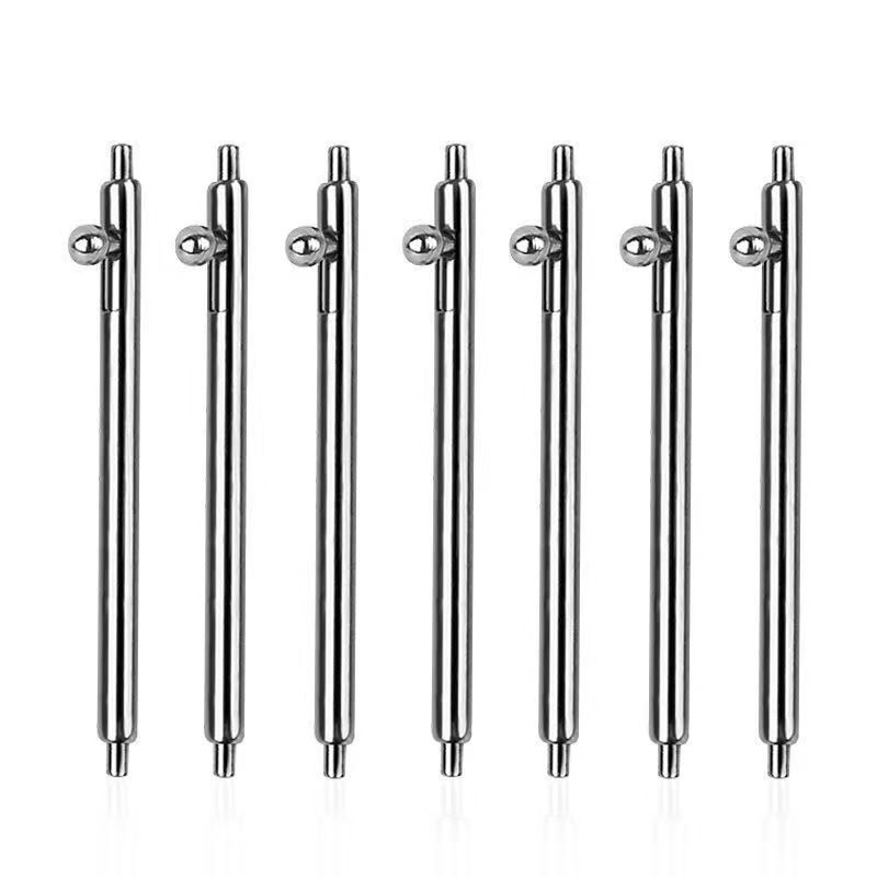 送料無料 バネ棒 2本セット 直径1.5mm 腕時計 ベルト バンド バックル 交換用パー...