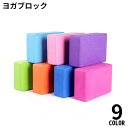 送料無料 ヨガブロック ヨガレンガ ブリック 軽量 ポーズ 補助 サポート 柔軟 ストレッチ 運動 ピラティス フィットネス トレーニング