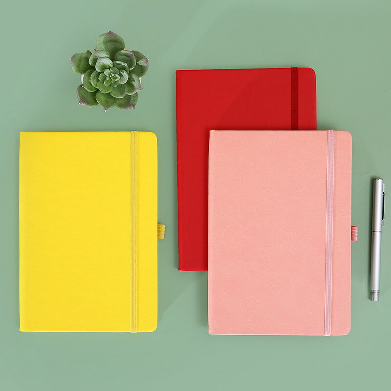 送料無料 手帳 A5 ミニノート メモ帳 罫線 文房具 ステーショナリー カバー付き 横軸 ダイアリー ミーティング ビジネス 日記帳 合皮カバー 日用品 文具 ゴムベルト ペンホルダー付き 100枚 200ページ 無地 単色 ベーシック シンプル カジュアル 学生 事務用品 仕事 灰 ピン