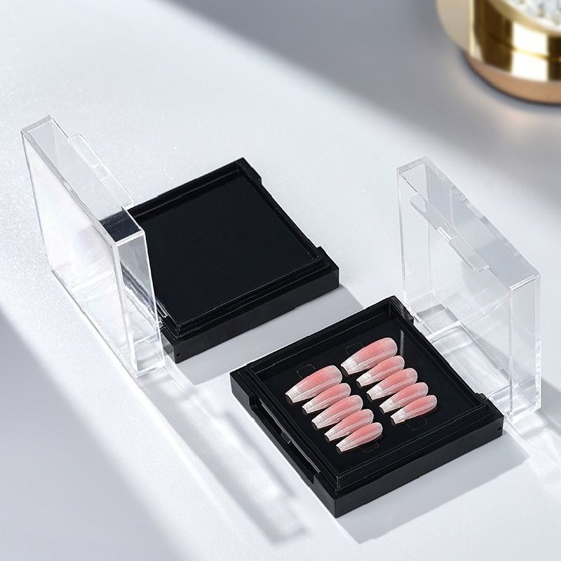 Plus Naoの送料無料 ネイルチップケース ネイルケース つけ爪ケース ネイル ネイル用品 ネイルグッズ 小物ケース 収納ケース 持ち歩き 持ち運び｜アングル2