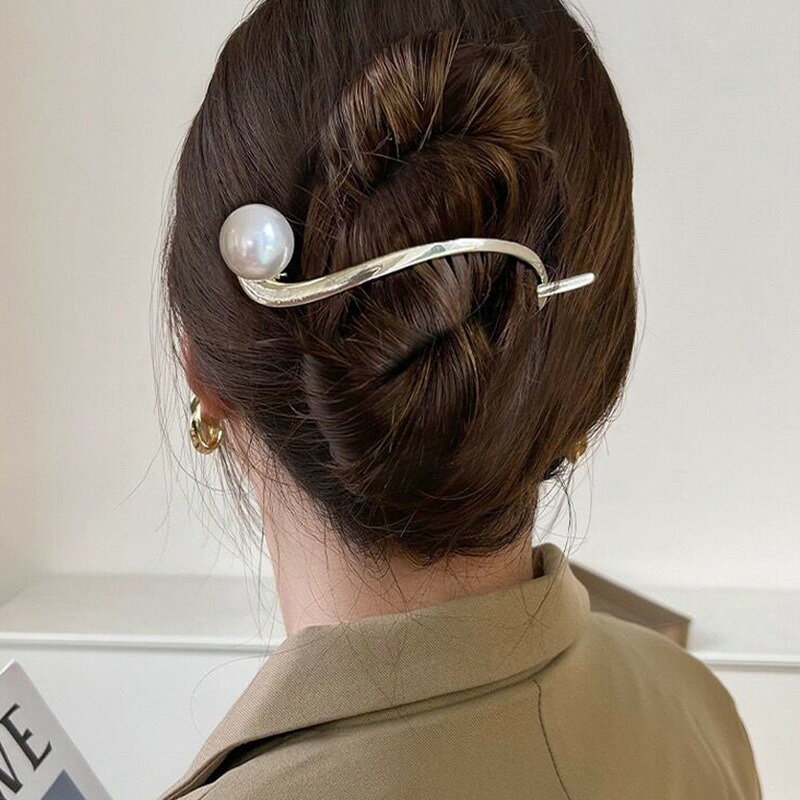 送料無料 ヘアクリップ レディース 女性 ヘアアクセサリー ヘアアクセサリ メタル ...