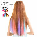 送料無料 ポイントウィッグ つけ毛 エクステンション ヘアアレンジ ストレート カラー豊富 ダンス イベント パーティー コスプレ おしゃれ