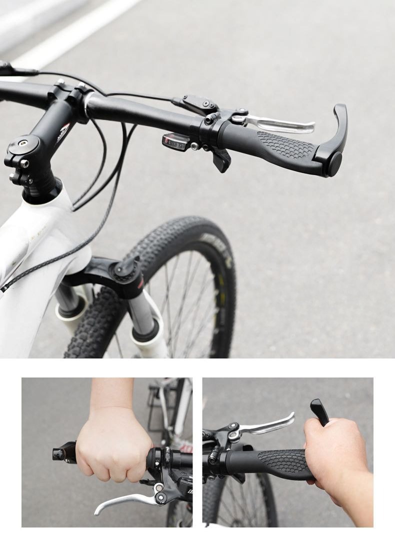 送料無料 ハンドルグリップ エルゴグリップ 自転車パーツ マウンテンバイク クロス...