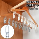 送料無料 洗濯バサミ 10個セット 洗濯クリップ 洗濯用品 フック 引っ掛ける ピンチ 挟む クリップ 小さい コンパクト 吊り下げ