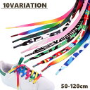 送料無料 靴紐 2本セット 左右セット 100cm 120cm 50cm 80cm ジュニア キッズ レディース カラフル 派手 迷彩 ゼブラ 平型 靴ひも 運動靴 かわいい おしゃれ 婦人 子供