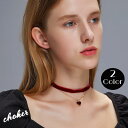 送料無料 チョーカー ネックレス レディース 女性用 アクセサリー 首飾り ハート リボン ベルベット調 ゴールドカラー チェーン おしゃれ 可愛い きれい 上...