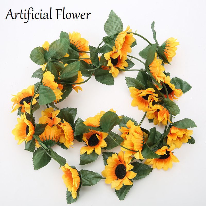 送料無料 造花 アートフラワー ひまわり 向日葵 ヒマワリ 花飾り 壁飾り 壁掛け 枯れない インテリア フェイクフラワー インテリアフラワー おしゃれ かわいい 華やか