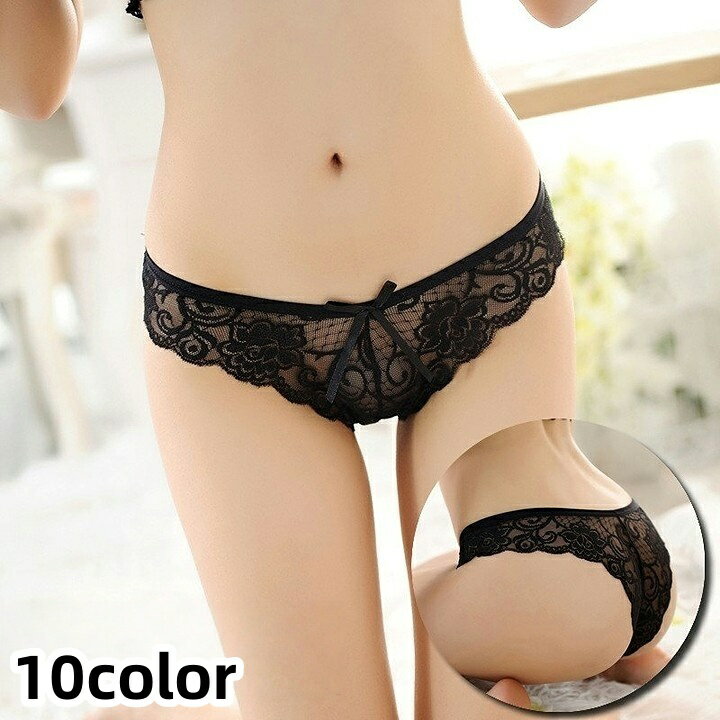 送料無料 ヒップハンガーショーツ ローライズ 総レース レディース 婦人 インナー パンツ 下着 肌着 花..
