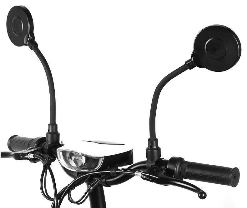 送料無料 自転車用ミラー 単品 バックミラー サイクルミラー サイドミラー 鏡 360...