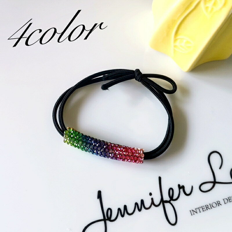 送料無料 ヘアゴム 髪ゴム 二連 レディース 女性 ヘアアクセサリー 髪留め まとめ髪 ヘアアレンジ ライ..